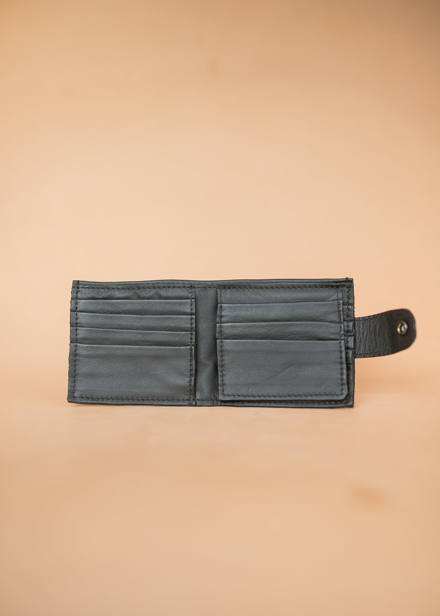 The Real McCaul Wallets All-Card Bifold Wallet- Cowhide Australian Made Australian Owned Leather Men's Wallet- Australian Made - Kangaroo & Cowhide