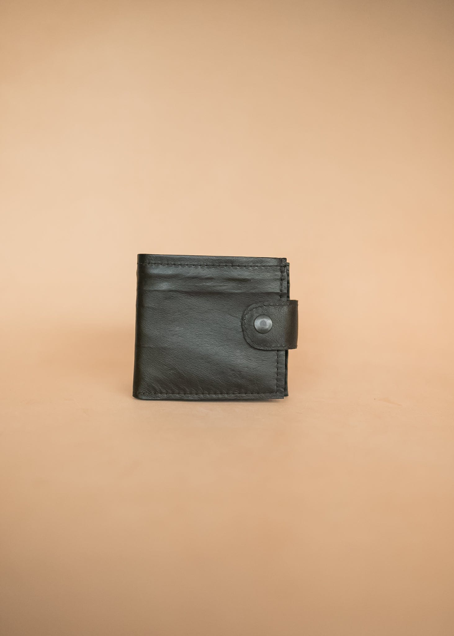 The Real McCaul Wallets Black Deluxe Men's Wallet - Kangaroo Leather Australian Made Australian Owned Deluxe Men's Leather Wallet - Australian Made - Kangaroo & Cowhide