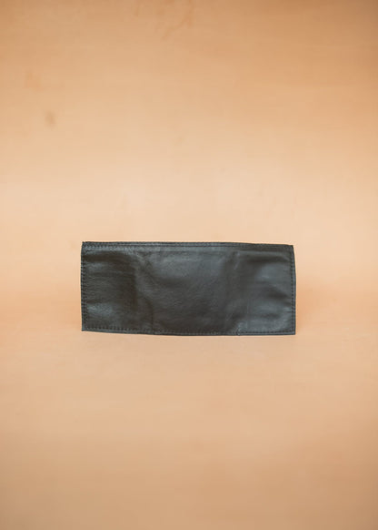 The Real McCaul Wallets Black / No Coin Zip Multi Card Trifold Wallet - Kangaroo Australian Made Australian Owned Tri-Fold Men's Wallet - MADE IN AUSTRALIA - Kangaroo & Cowhide Nappa