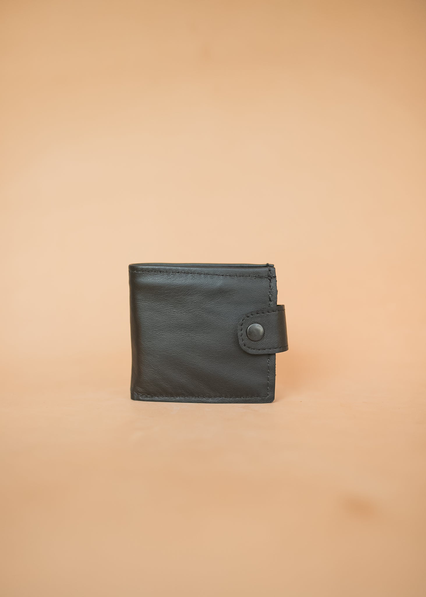 The Real McCaul Wallets Black / With Clip All-Card Bifold Wallet- Cowhide Australian Made Australian Owned Leather Men's Wallet- Australian Made - Kangaroo & Cowhide