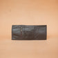 The Real McCaul Wallets Dark Brown / With Coin Zip Multi Card Trifold Wallet - Kangaroo Australian Made Australian Owned Tri-Fold Men's Wallet - MADE IN AUSTRALIA - Kangaroo & Cowhide Nappa