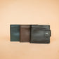 The Real McCaul Wallets Deluxe Men's Wallet - Kangaroo Leather Australian Made Australian Owned Deluxe Men's Leather Wallet - Australian Made - Kangaroo & Cowhide