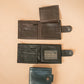 The Real McCaul Wallets Deluxe Men's Wallet - Kangaroo Leather Australian Made Australian Owned Deluxe Men's Leather Wallet - Australian Made - Kangaroo & Cowhide