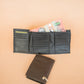 The Real McCaul Wallets Multi Card Trifold Wallet - Cowhide Australian Made Australian Owned Tri-Fold Men's Wallet - MADE IN AUSTRALIA - Kangaroo & Cowhide Nappa