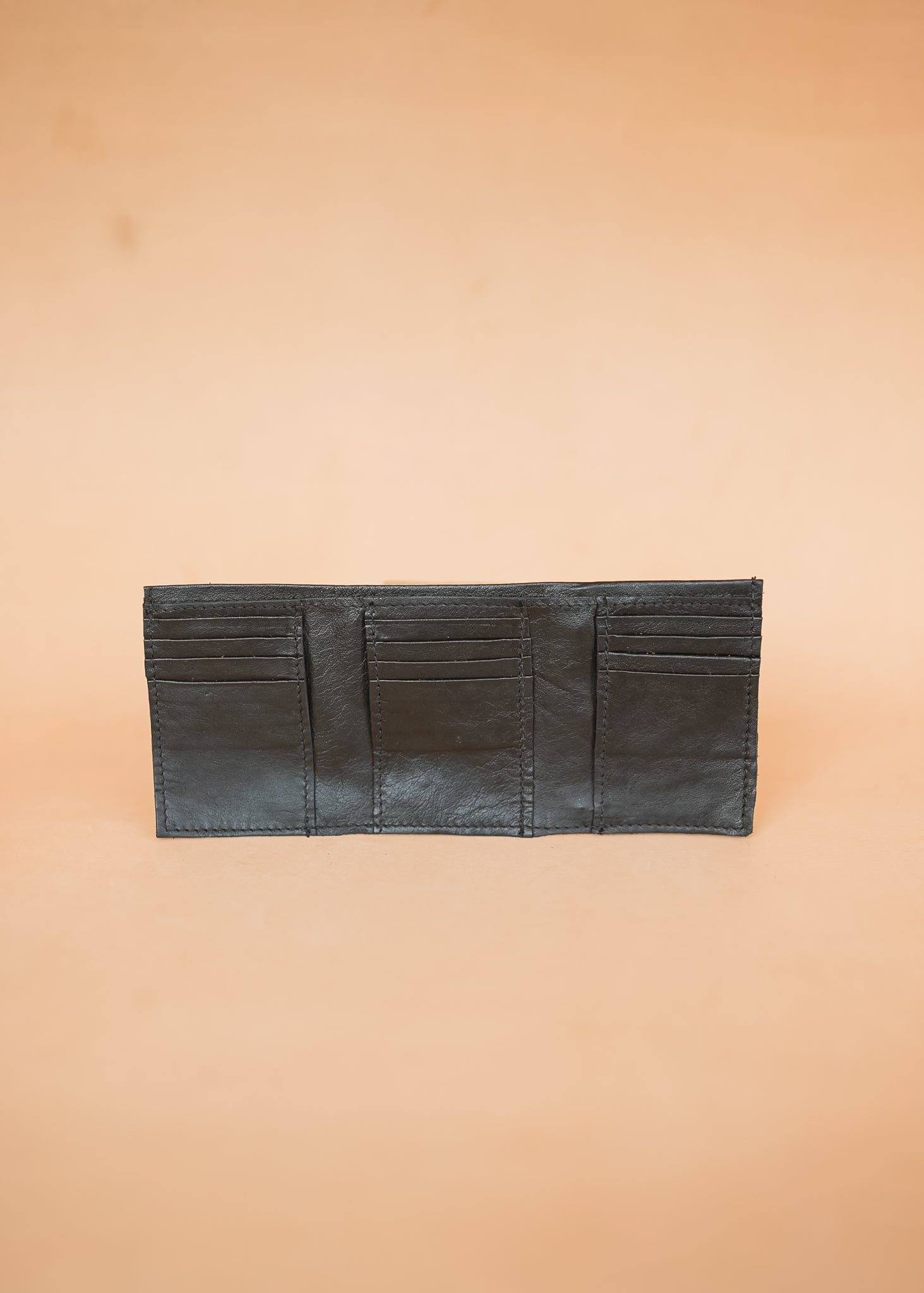 The Real McCaul Wallets Multi Card Trifold Wallet - Kangaroo Australian Made Australian Owned Tri-Fold Men's Wallet - MADE IN AUSTRALIA - Kangaroo & Cowhide Nappa