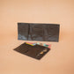 The Real McCaul Wallets Multi Card Trifold Wallet - Kangaroo Australian Made Australian Owned Tri-Fold Men's Wallet - MADE IN AUSTRALIA - Kangaroo & Cowhide Nappa