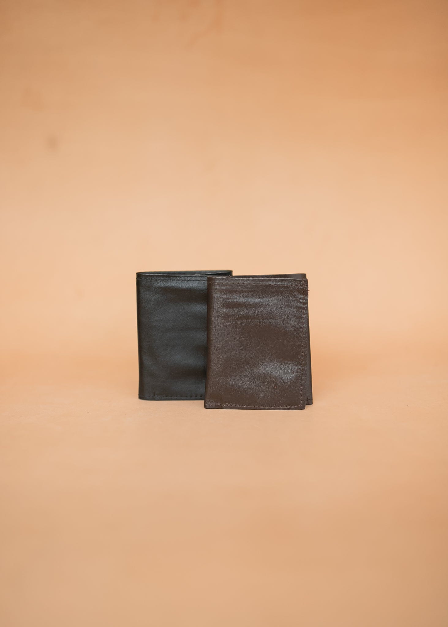 Mens Genuine Cowhide Leather Trifold Wallet With Coin Pouch – ID Card Holder By Marshal