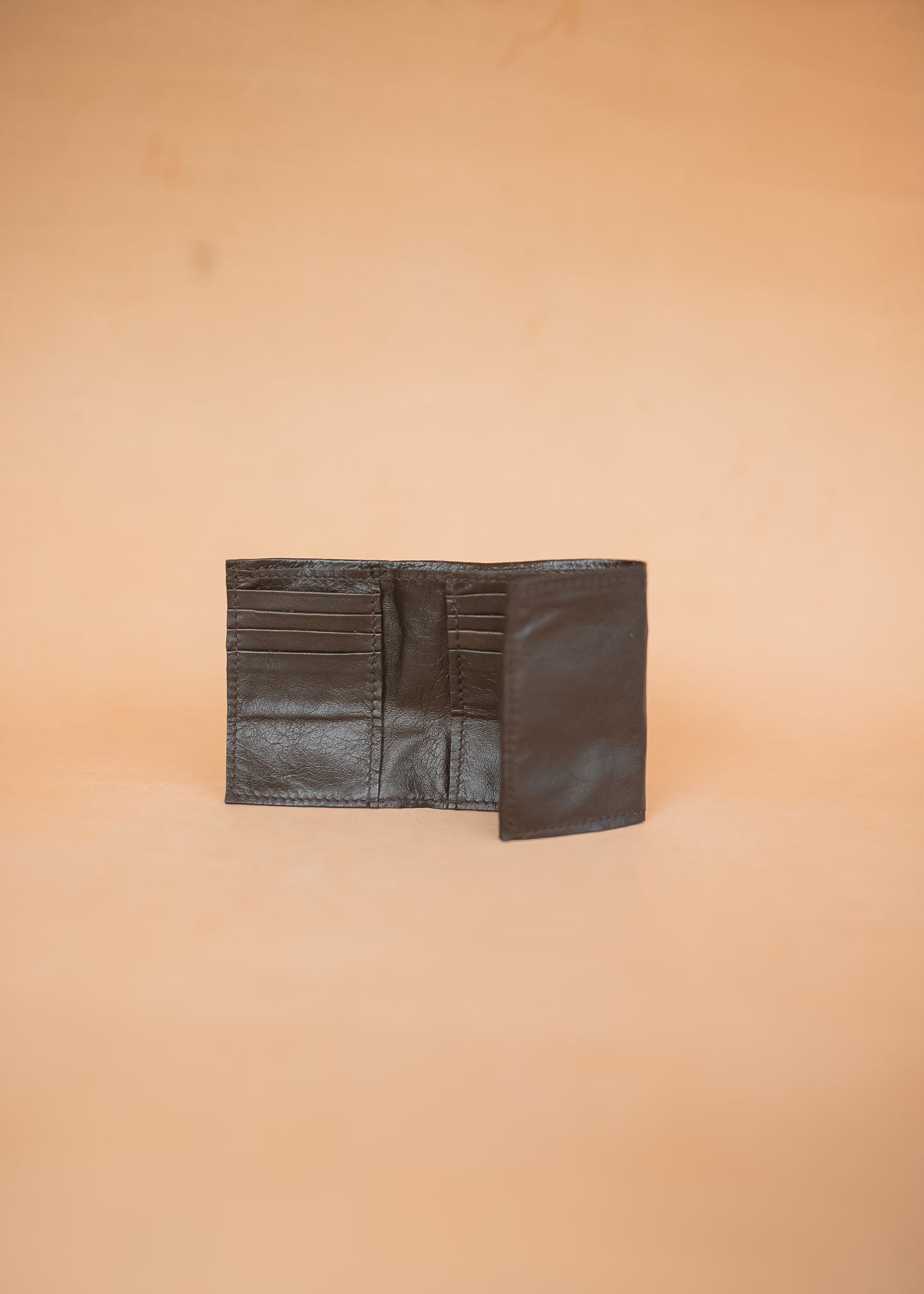 The Real McCaul Wallets Multi Card Trifold Wallet - Kangaroo Australian Made Australian Owned Tri-Fold Men's Wallet - MADE IN AUSTRALIA - Kangaroo & Cowhide Nappa
