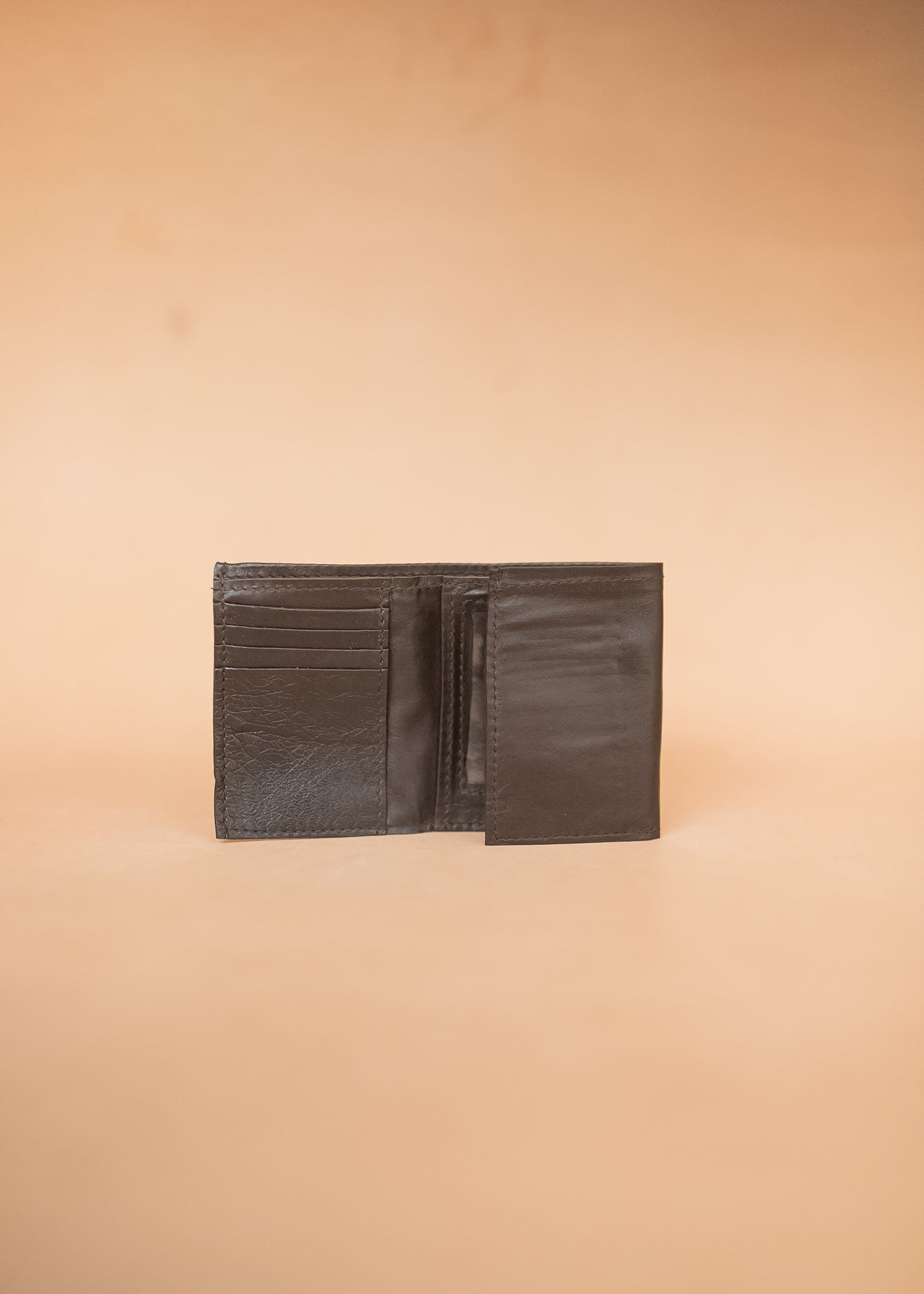The Real McCaul Wallets Trifold Wallet - Kangaroo Australian Made Australian Owned Tri-Fold Men's Wallet - MADE IN AUSTRALIA - Kangaroo & Cowhide Nappa