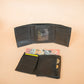 The Real McCaul Wallets Trifold Wallet - Kangaroo Australian Made Australian Owned Tri-Fold Men's Wallet - MADE IN AUSTRALIA - Kangaroo & Cowhide Nappa