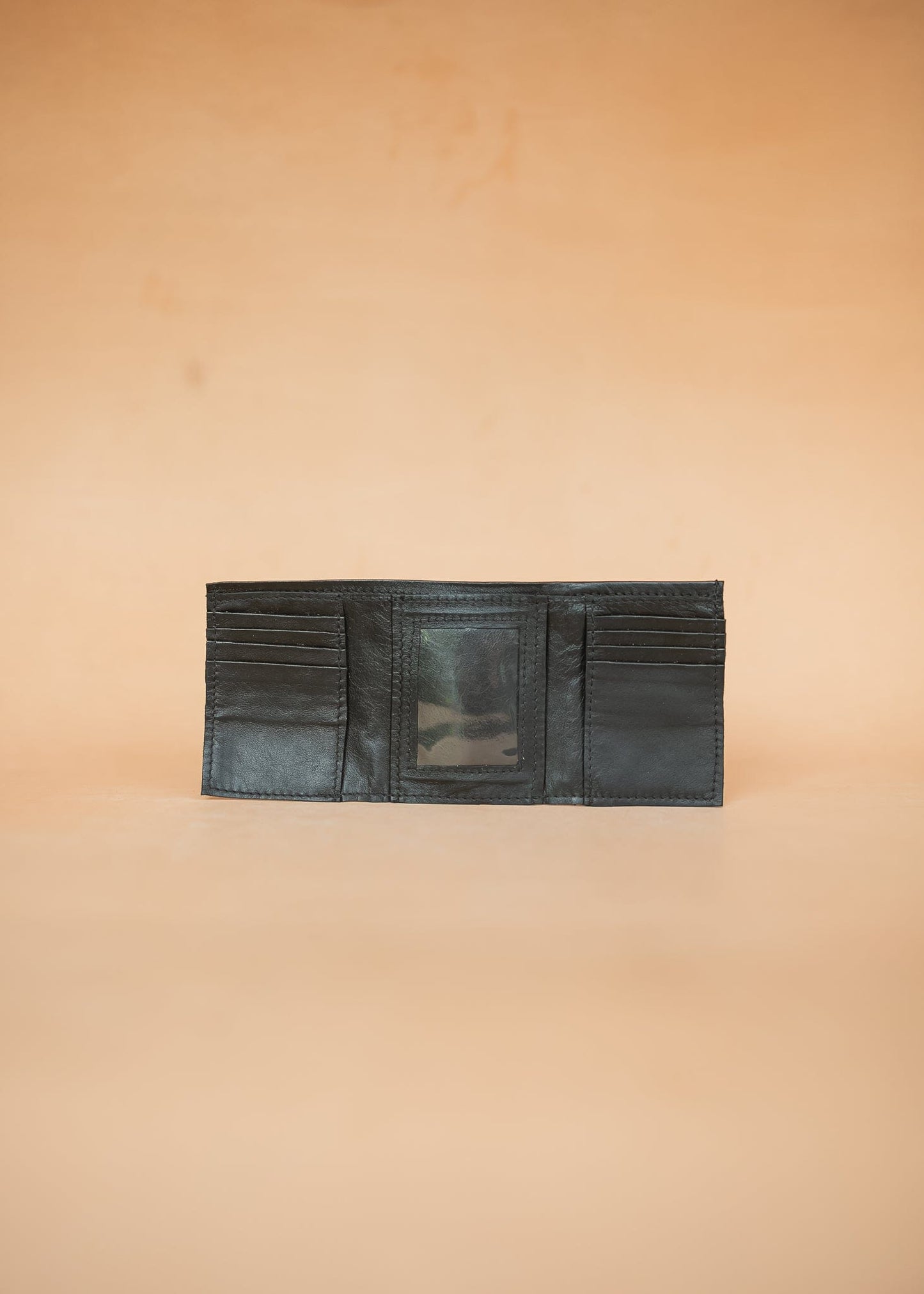 The Real McCaul Wallets Trifold Wallet - Kangaroo Australian Made Australian Owned Tri-Fold Men's Wallet - MADE IN AUSTRALIA - Kangaroo & Cowhide Nappa