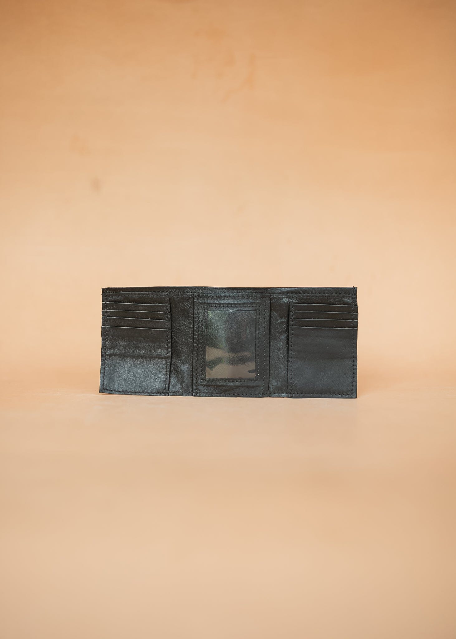 The Real McCaul Wallets Trifold Wallet - Kangaroo Australian Made Australian Owned Tri-Fold Men's Wallet - MADE IN AUSTRALIA - Kangaroo & Cowhide Nappa
