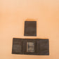 The Real McCaul Wallets Trifold Wallet - Kangaroo Australian Made Australian Owned Tri-Fold Men's Wallet - MADE IN AUSTRALIA - Kangaroo & Cowhide Nappa