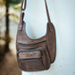 The Real McCaul Back Packs Body Sling Manbag Australian Made Australian Owned Leather ManBag Crossover Backpack Australian Made