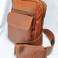The Real McCaul Back Packs Crossover Backpack - Medium - Kangaroo Australian Made Australian Owned Leather ManBag Crossover Backpack Australian Made