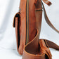 The Real McCaul Back Packs Crossover Backpack - Medium - Kangaroo Australian Made Australian Owned Leather ManBag Crossover Backpack Australian Made