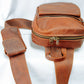 The Real McCaul Back Packs Crossover Backpack - Medium - Kangaroo Australian Made Australian Owned Leather ManBag Crossover Backpack Australian Made