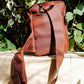 The Real McCaul Back Packs Crossover Backpack - Medium - Kangaroo Australian Made Australian Owned Leather ManBag Crossover Backpack Australian Made