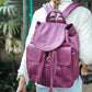 The Real McCaul Back Packs Dual Pocket Backpack - Medium - Cowhide Australian Made Australian Owned Medium Pocket Leather Backpack- Made in Australia 