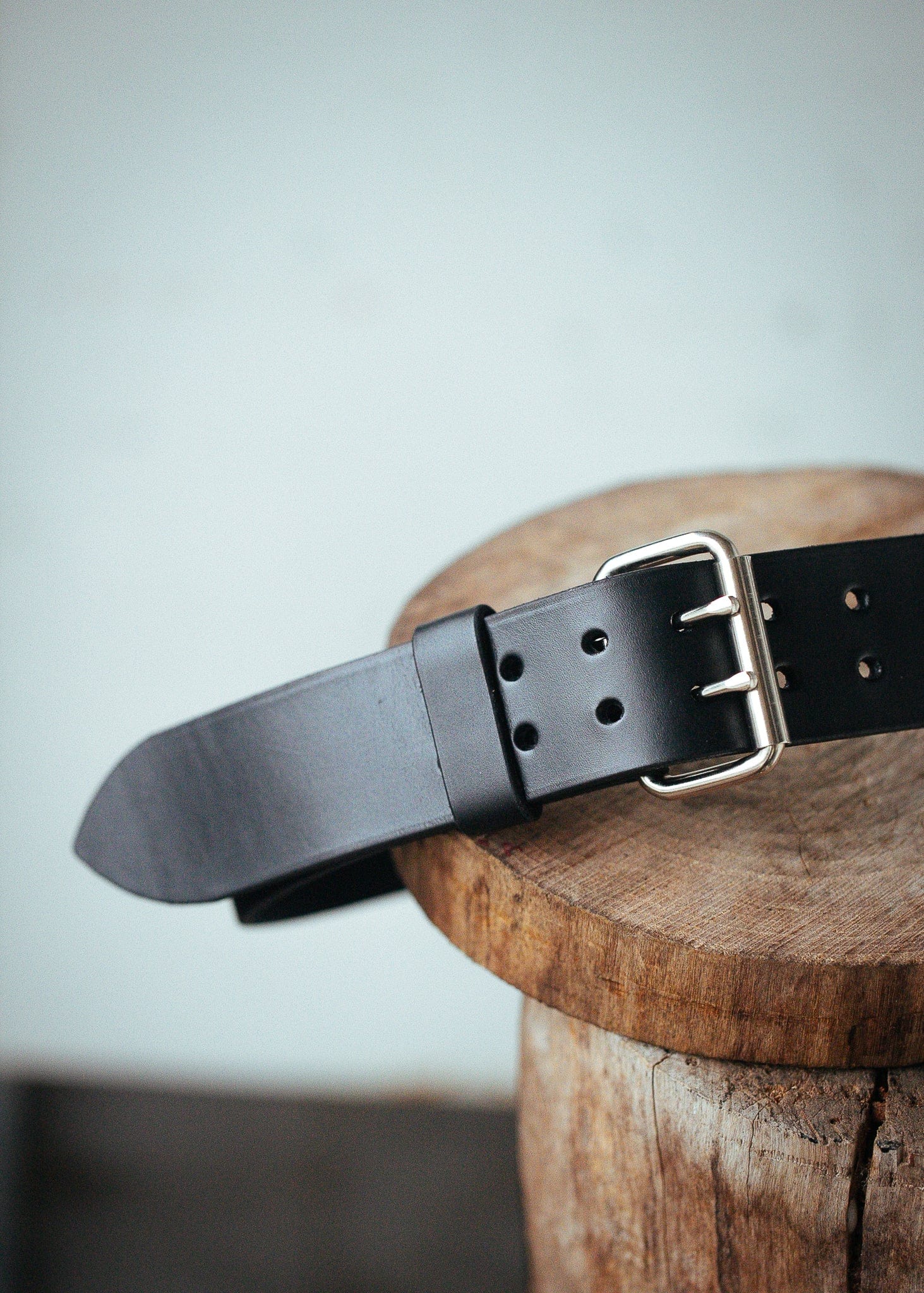 Leather Belt - Wide