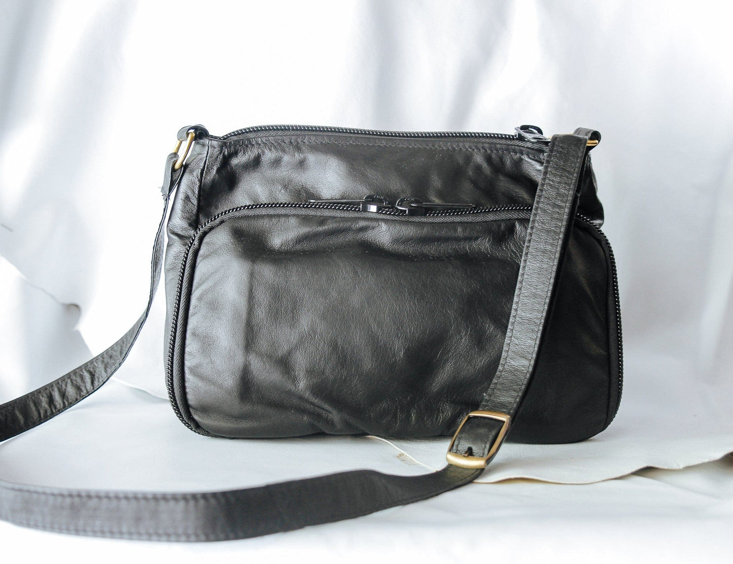 The Real McCaul Handbags Annette HandBag - Large - Kangaroo Australian Made Australian Owned Made in Australia Handbag- Large Annette Bag Genuine Leather
