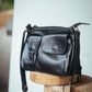 The Real McCaul Handbags Annette HandBag - Large - Kangaroo Australian Made Australian Owned Made in Australia Handbag- Large Annette Bag Genuine Leather
