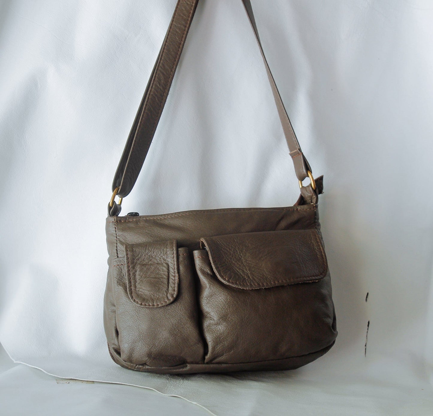 The Real McCaul Handbags Annette HandBag - Small - Cowhide Australian Made Australian Owned Women's HandBags- Made in Australia Kangaroo & Cowhide Leather