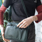 The Real McCaul Handbags Annette HandBag - Small - Kangaroo Australian Made Australian Owned Women's HandBags- Made in Australia Kangaroo & Cowhide Leather