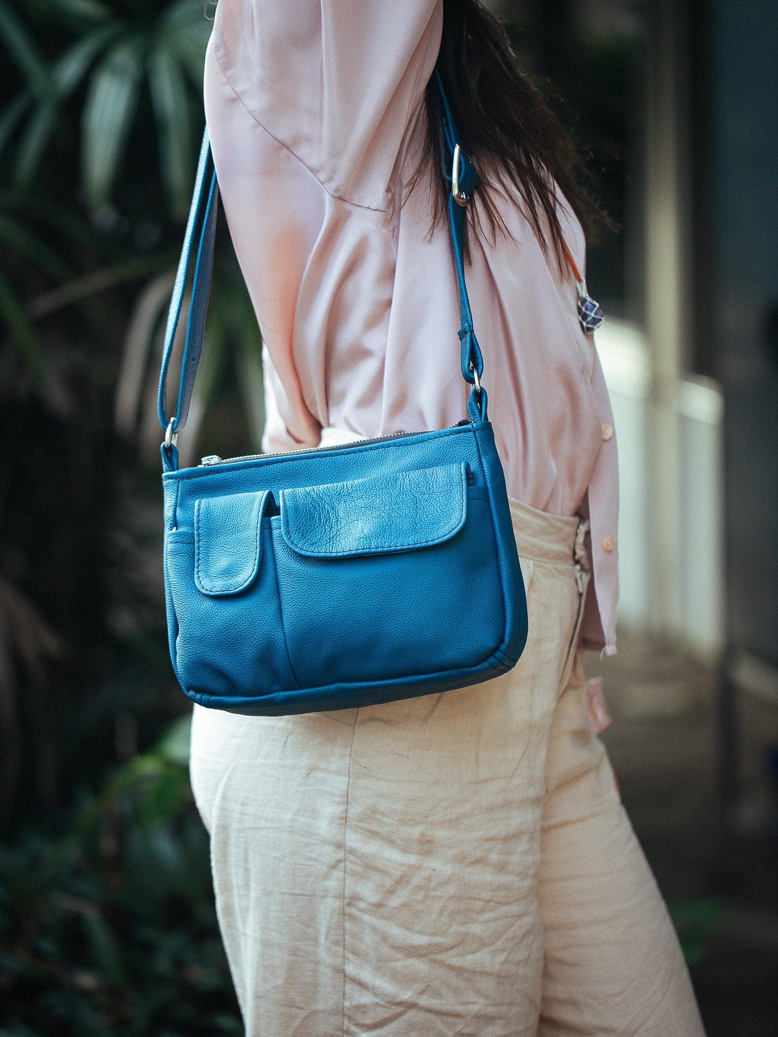 The Real McCaul Handbags Stacey HandBag - Small - Cowhide Australian Made Australian Owned Women's HandBags- Made in Australia Kangaroo & Cowhide Leather
