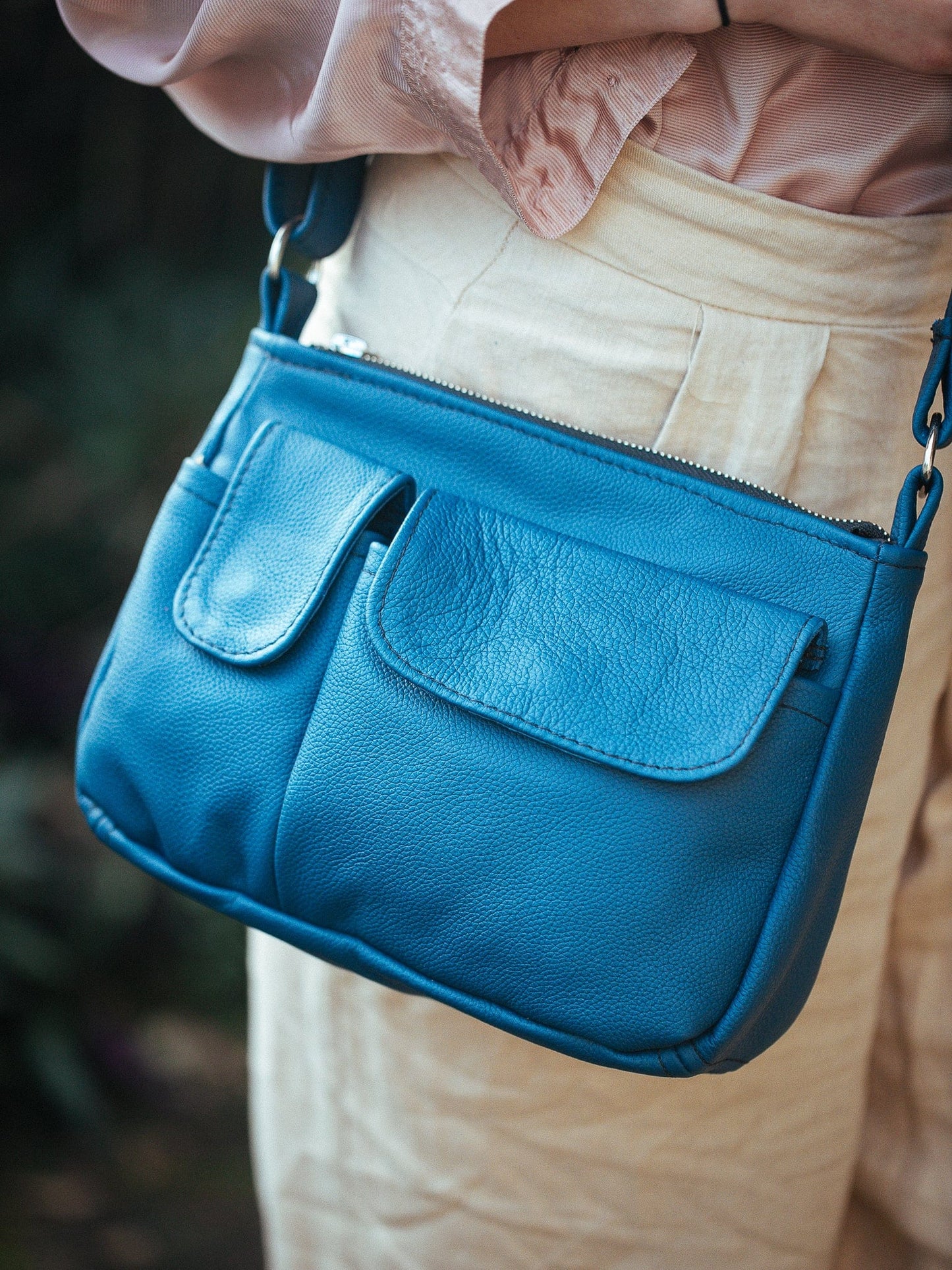 The Real McCaul Handbags Stacey HandBag - Small - Cowhide Australian Made Australian Owned Women's HandBags- Made in Australia Kangaroo & Cowhide Leather