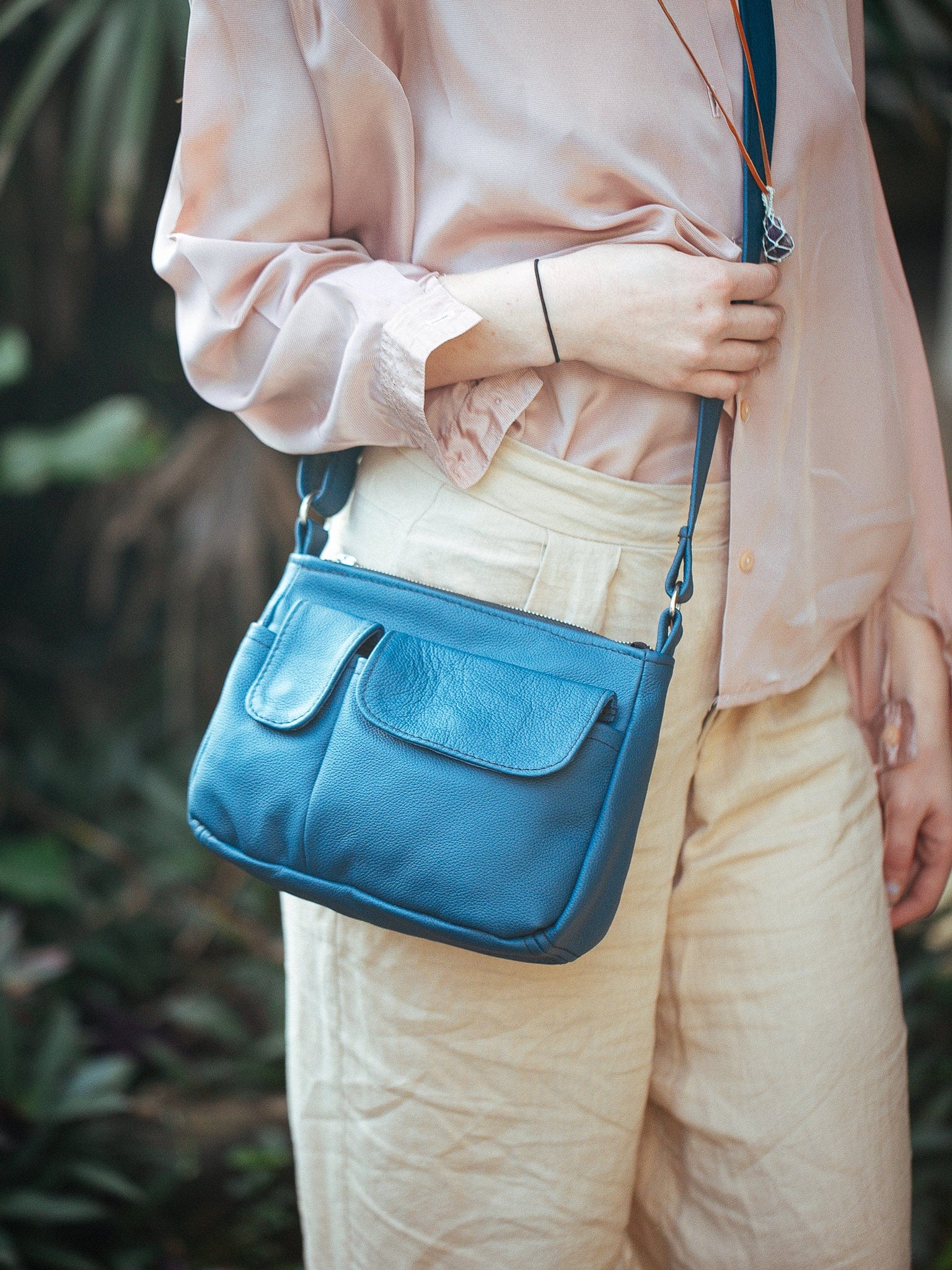 The Real McCaul Handbags Stacey HandBag - Small - Cowhide Australian Made Australian Owned Women's HandBags- Made in Australia Kangaroo & Cowhide Leather