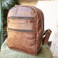 The Real McCaul Leathergoods Back Packs Marble Brown The Annie Backpack - Large - Cowhide Australian Made Australian Owned Leather Backpacks Made in Australia
