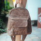 The Real McCaul Leathergoods Back Packs Pauline Backpack - Cowhide Australian Made Australian Owned Leather Small Backpack Made In Australia Cowhide & Kangaroo