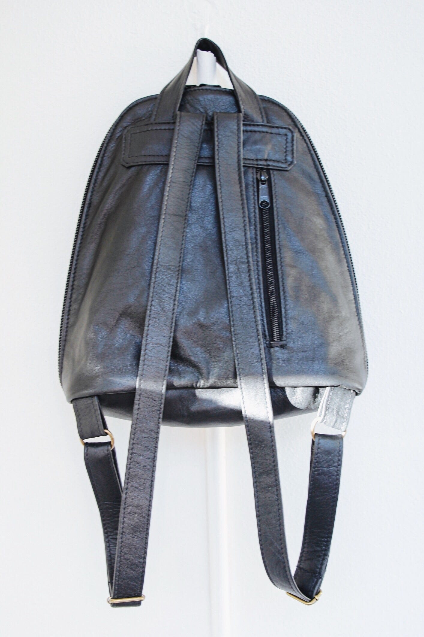 The Real McCaul Leathergoods Back Packs Pauline Backpack - Cowhide Australian Made Australian Owned Leather Small Backpack Made In Australia Cowhide & Kangaroo