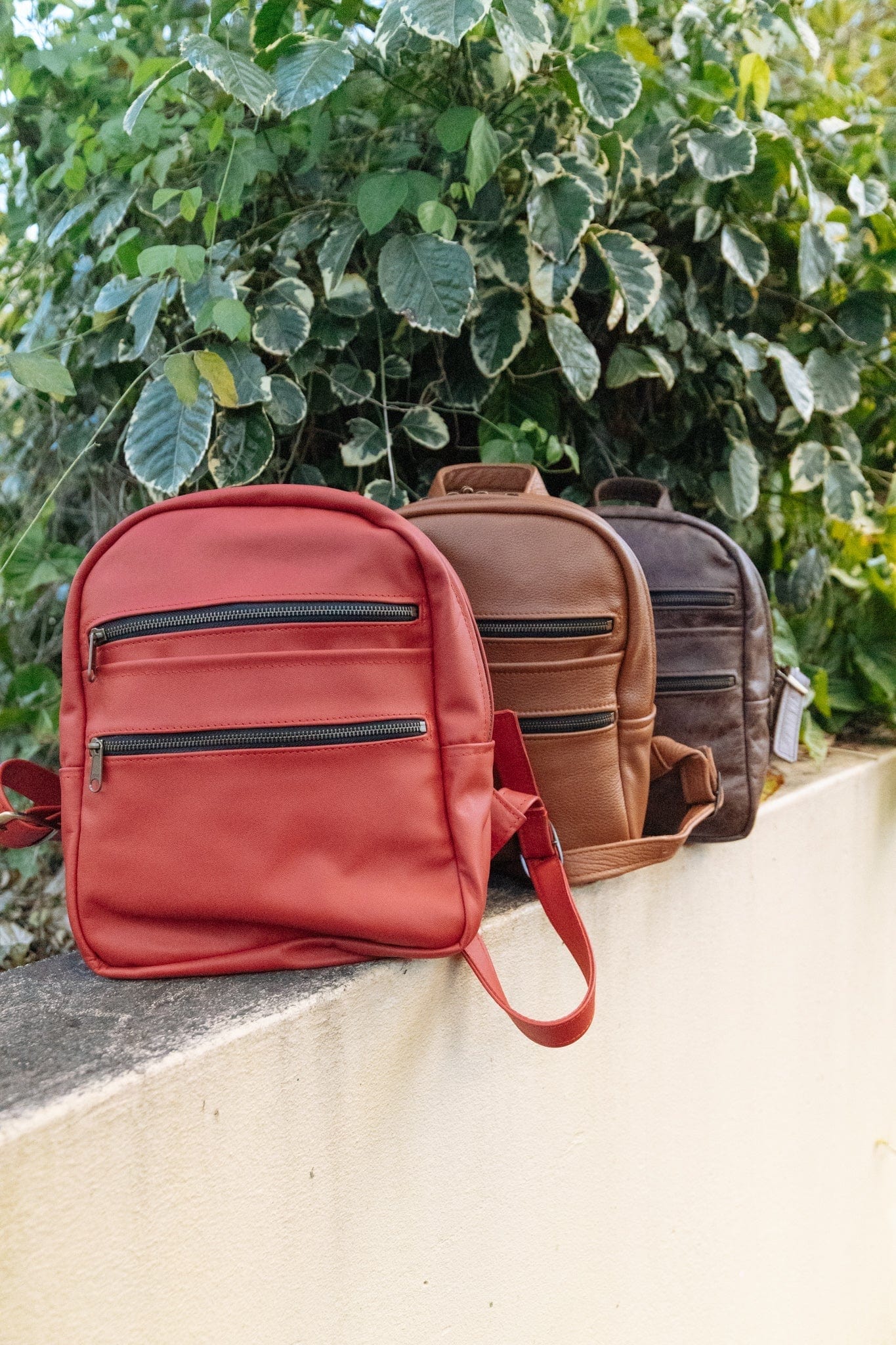 The Real McCaul Leathergoods Back Packs The Annie Backpack - Large - Cowhide Australian Made Australian Owned Leather Backpacks Made in Australia