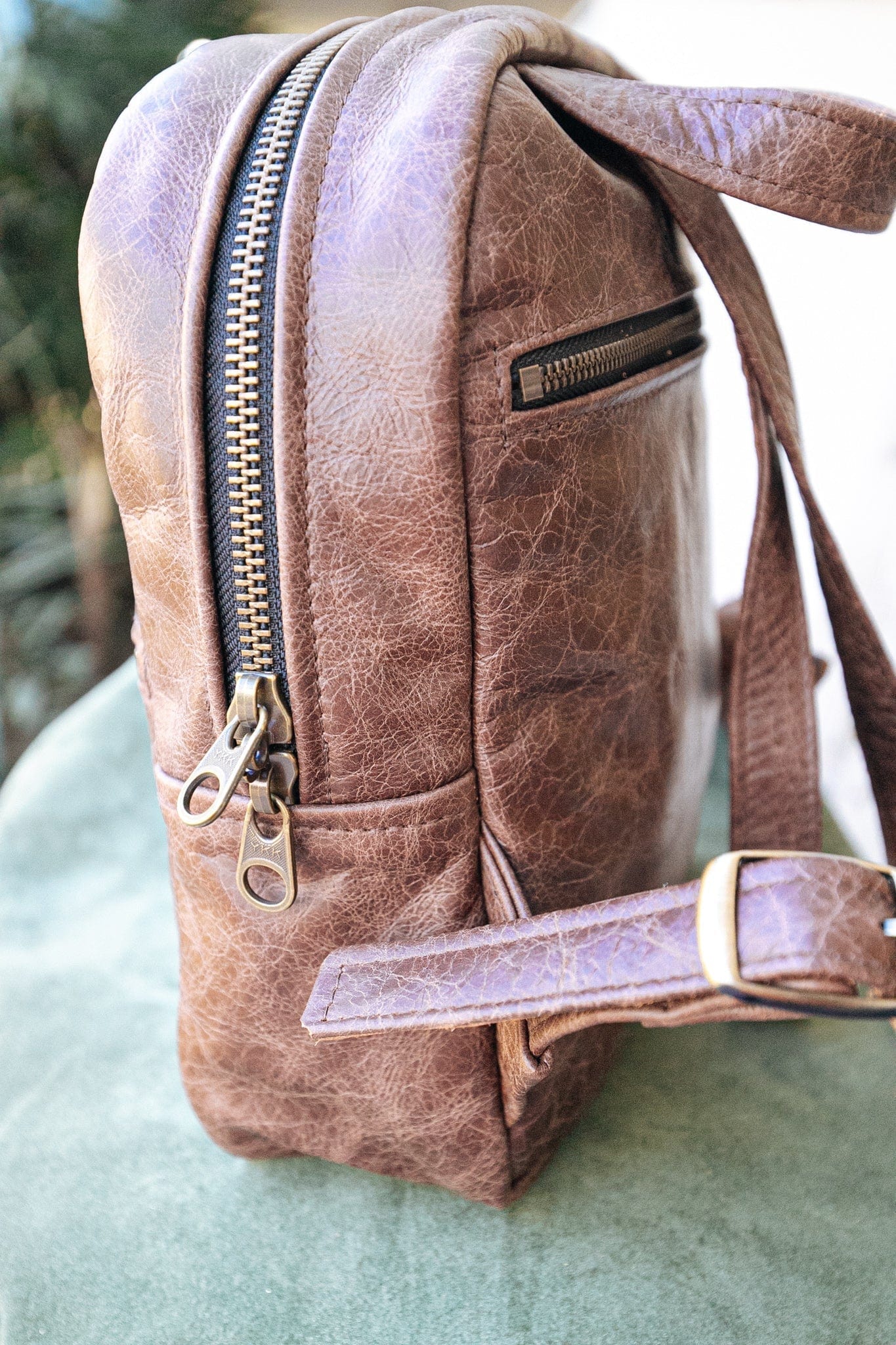 The Real McCaul Leathergoods Back Packs The Annie Backpack - Large - Cowhide Australian Made Australian Owned Leather Backpacks Made in Australia