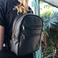 The Real McCaul Leathergoods Back Packs The Annie Backpack - Large - Kangaroo Australian Made Australian Owned Handmade Leather Backpacks Made in Australia