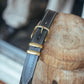 The Real McCaul Leathergoods Belts Antique Brass / 28" (71cm) Deluxe Rancher Belt - 38mm - Black Australian Made Australian Owned Australian Made Solid Leather Full Grain Rancher Belt- Black
