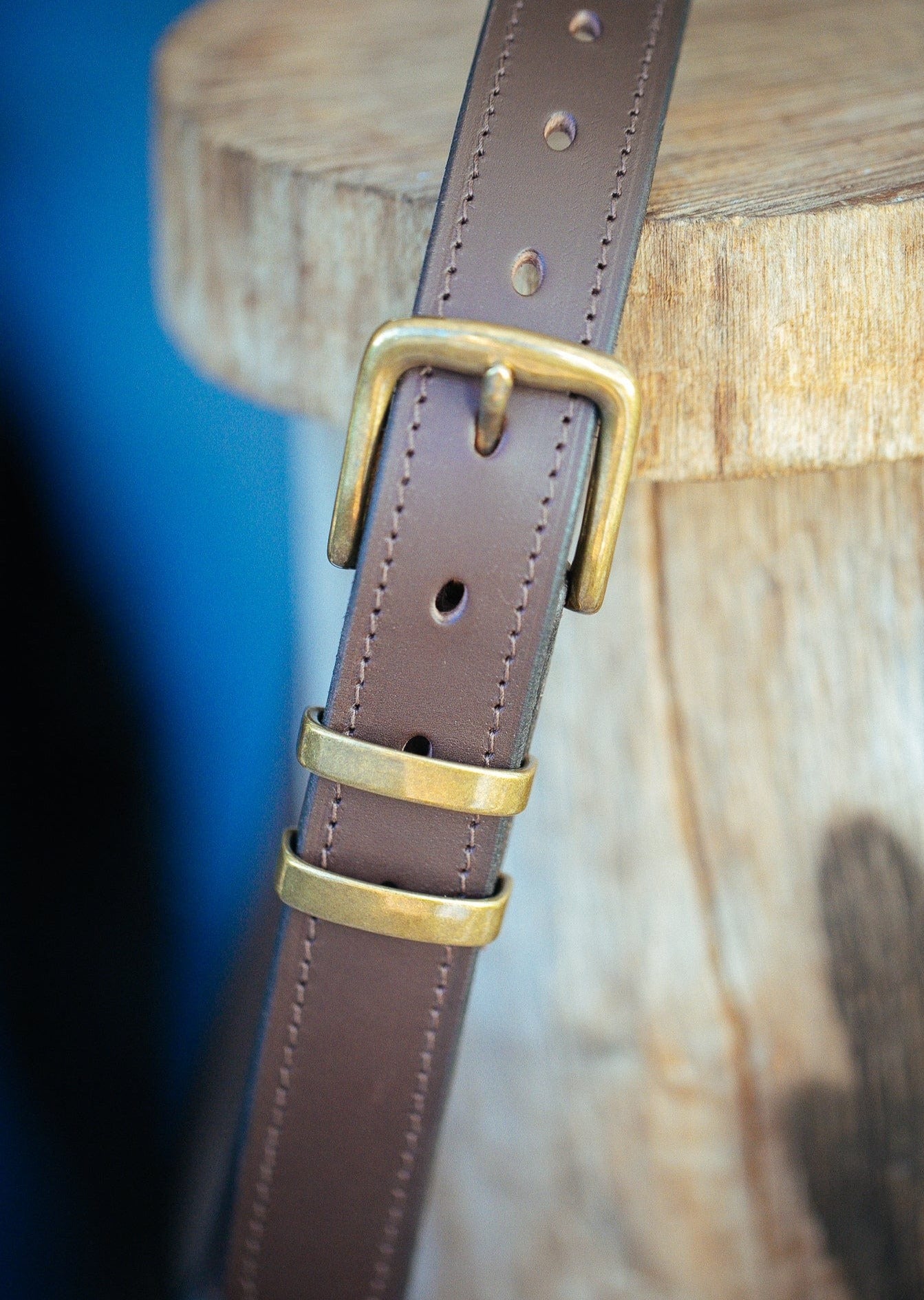 The Real McCaul Leathergoods Belts Classic Dress Belt 32mm - Dark Brown Australian Made Australian Owned Australian Made Solid Leather Full Grain Rancher Belt- Black