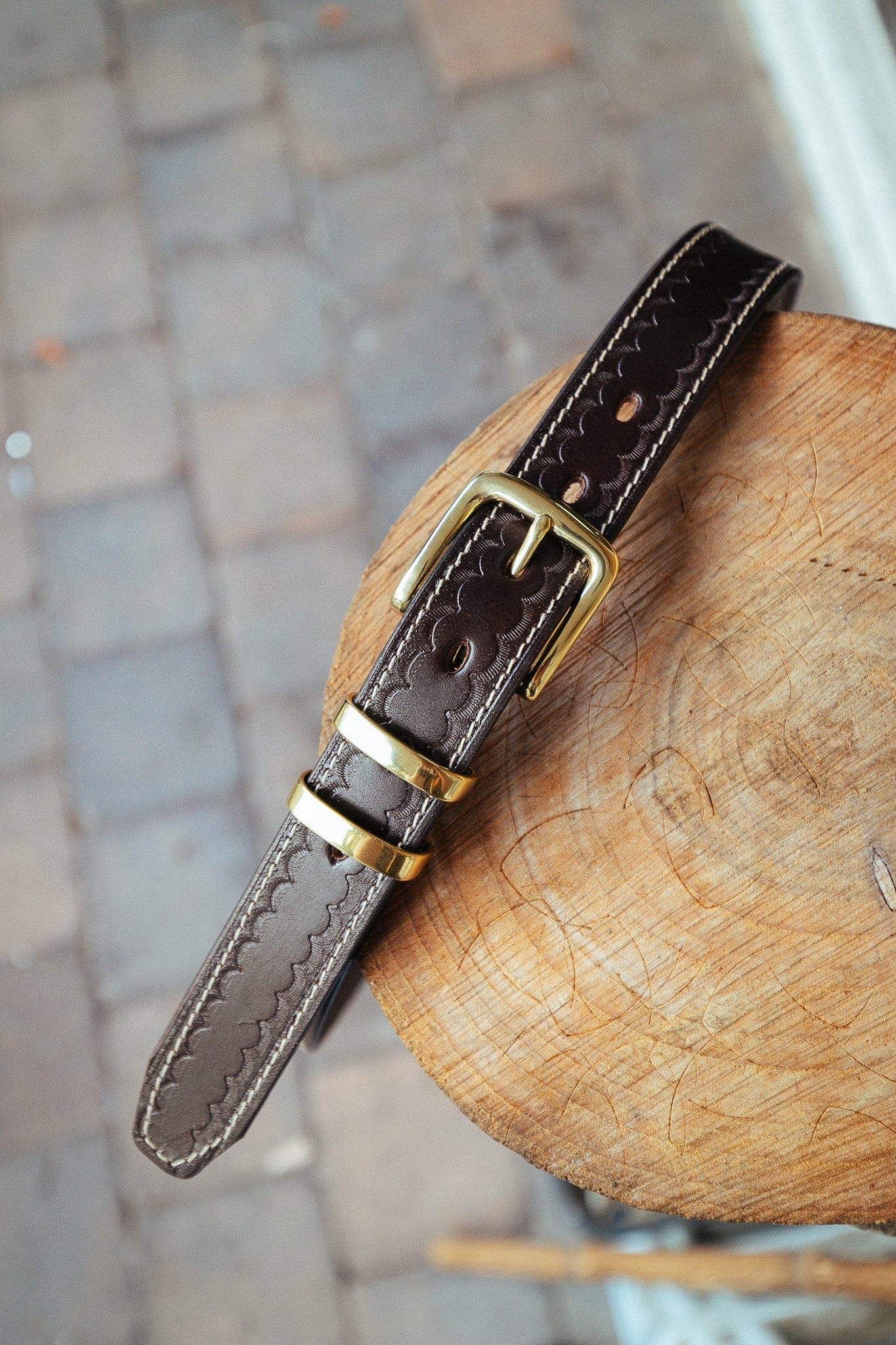 Australian Made Solid Leather Full Grain Rancher Belt- Black – The Real