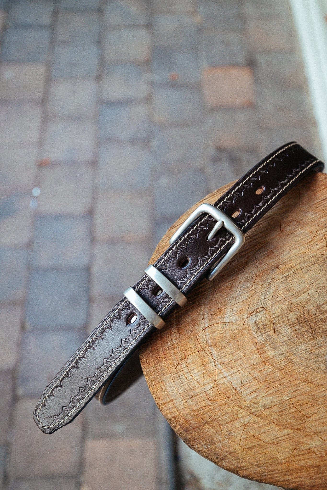 Australian Made Solid Leather Full Grain Rancher Belt- Black – The Real