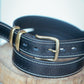 The Real McCaul Leathergoods Belts Deluxe Rancher Belt - 38mm - Black Australian Made Australian Owned Australian Made Solid Leather Full Grain Rancher Belt- Black