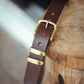The Real McCaul Leathergoods Belts Gold / 30” (77cm) Standard 38mm Belt - Double Keeper - Cognac Australian Made Australian Owned Genuine Cowhide Leather Belt - Handmade in Australia
