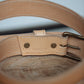 The Real McCaul Leathergoods Belts Maxwell Belt 35mm - Natural Australian Made Australian Owned Australian Made Solid Leather Full Grain Rancher Belt- Black