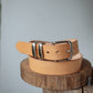 The Real McCaul Leathergoods Belts Plain 38mm Belt - Double Keeper - Natural Australian Made Australian Owned Genuine Solid Cowhide Leather Belt - Handmade in Australia