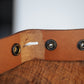 The Real McCaul Leathergoods Belts Press Stud Clip Belt 38mm - Tan Australian Made Australian Owned Solid Leather Men's Belt - Handmade in Australia - Black - Brass Buckle