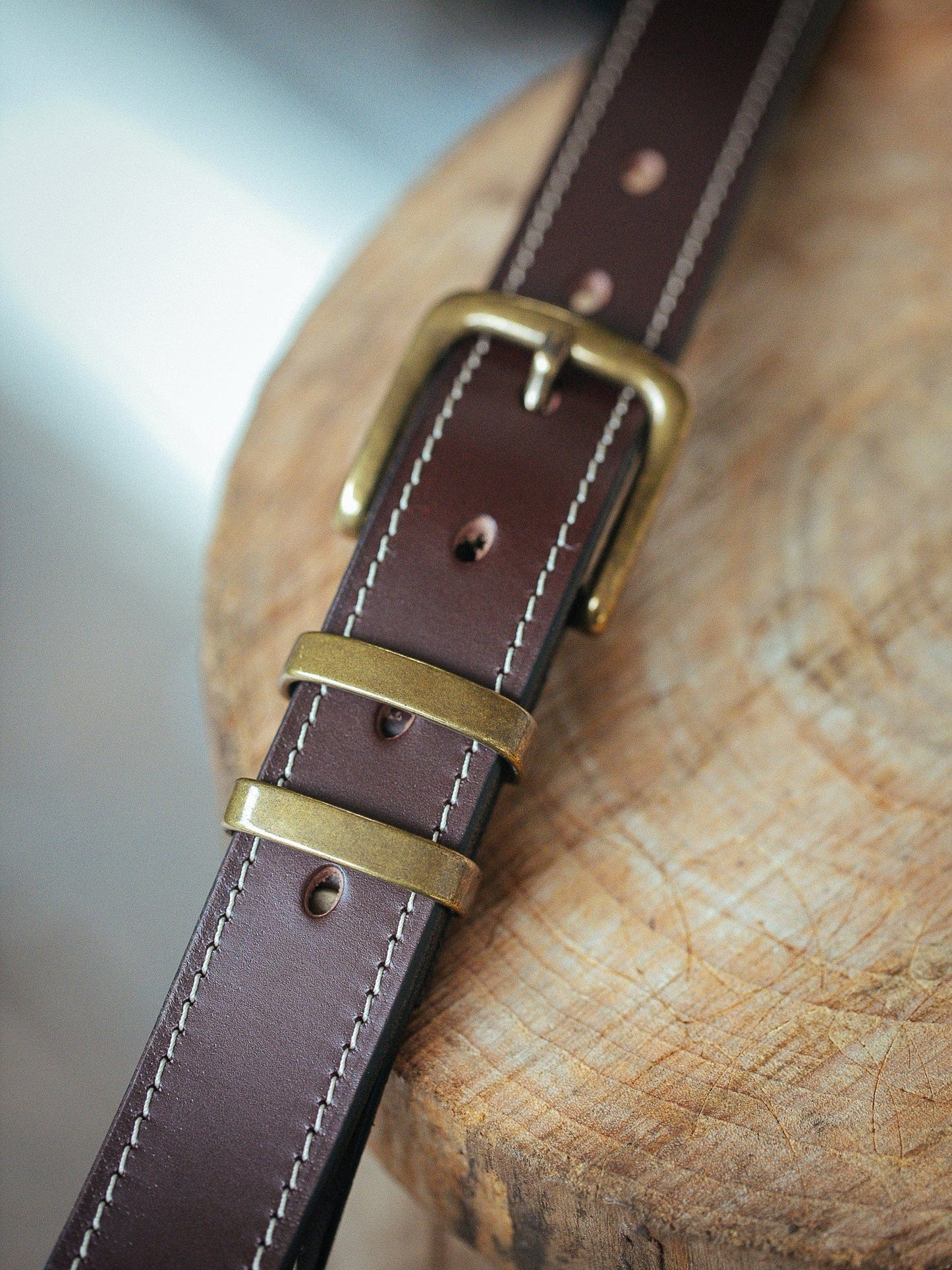 The Real McCaul Leathergoods Belts Rancher Belt 32mm - Cognac Australian Made Australian Owned Australian Made Solid Leather Full Grain Rancher Belt- Black