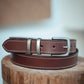 The Real McCaul Leathergoods Belts Rancher Belt 32mm - Cognac Australian Made Australian Owned Australian Made Solid Leather Full Grain Rancher Belt- Black