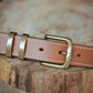 The Real McCaul Leathergoods Belts Rancher Belt 32mm - Tan Australian Made Australian Owned Australian Made Solid Leather Full Grain Rancher Belt- Black