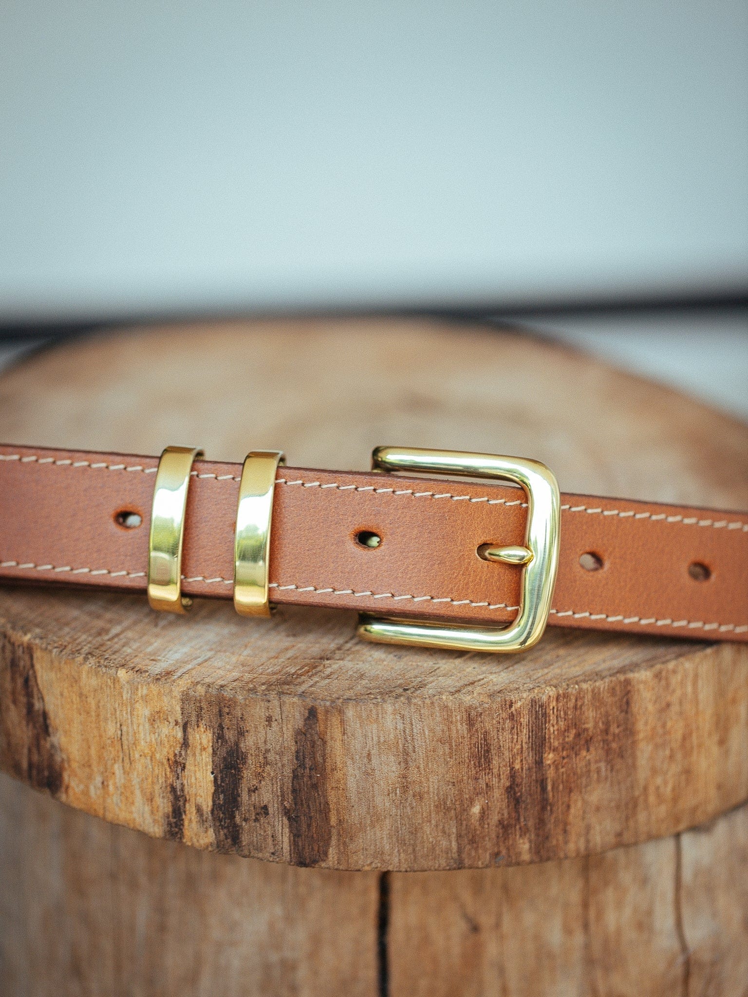 The Real McCaul Leathergoods Belts Rancher Belt 32mm - Tan Australian Made Australian Owned Australian Made Solid Leather Full Grain Rancher Belt- Black
